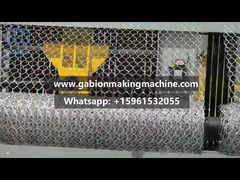 25r/Min Speed Gabion Machine With Automatic Straightening / Cutting System