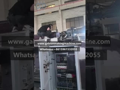 Máquina automática de fabrico de gaviões com servomotor