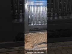 Gabion Machine Pro Series: Tecelagem automática e sistema de formação de cestas