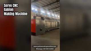 Máquina servo CNC para fabricar gabiões | Depuração e testes no local bem-sucedidos