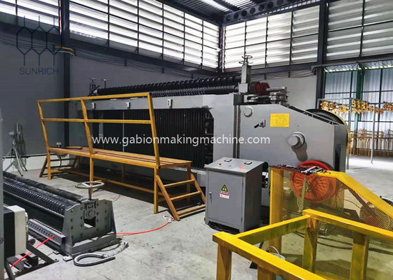 comprar Máquina de malha de gabião de tamanho 110x130mm confiável para projetos de construção Fabricação em linha