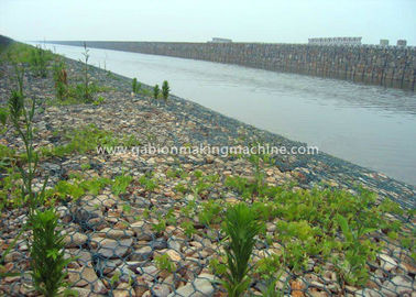 comprar As gaiolas sextavadas da parede de Gabion do tamanho da caixa 2x1x1m de Gabion com fio galvanizado/PVC revestiram o fio Fabricação em linha