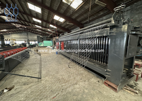 comprar Máquina de tecelagem de gabião de fio galvanizado de 30 kW Fabricação em linha