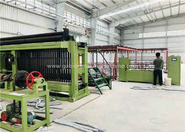 comprar Máquina sextavada resistente galvanizada do fio da largura da máquina 3300mm de Gabion Fabricação em linha