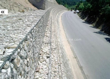 comprar Galvanizado/PVC revestiu a rede de arame de Gabion para cercar o diâmetro de fio da pedra 2.7mm Fabricação em linha