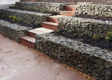 comprar Caixa durável de Gabion/fio galvanizado mergulhado quente para o tamanho 2x1x1m da caixa da proteção de solo Fabricação em linha