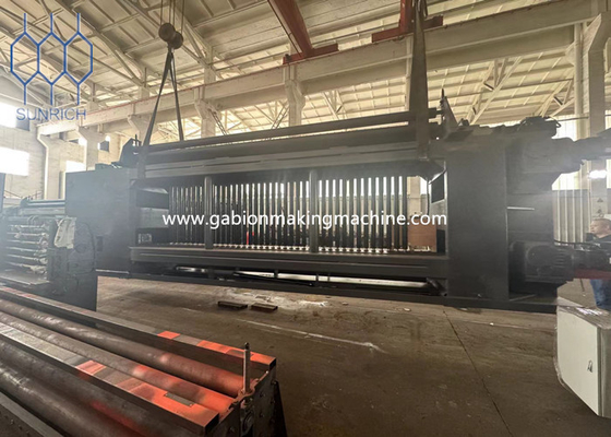 comprar Automatic Gabion Box Production Line for Slope Stabilization Fabricação em linha