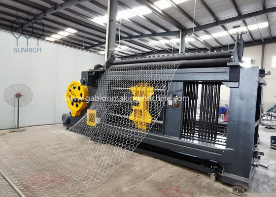 comprar Máquina 2m de tecelagem feito-à-medida de Gabion da largura ao fio de aço de 66x80mm 2.0mm Fabricação em linha