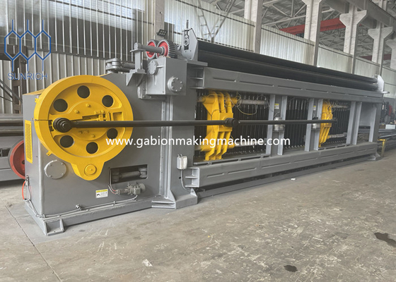 6300MM Máquina de malha de gabião de 4,0 mm com máxima eficiência