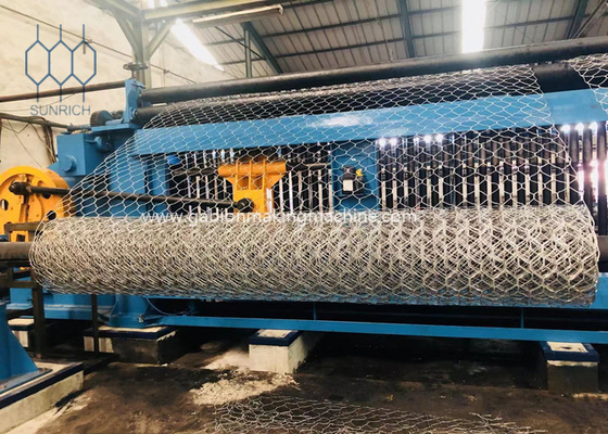 Máquina de caixa de malha de gabião avançada de alta velocidade de produção