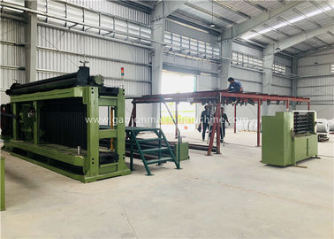 O PLC controla a resistência de desgaste da economia de poder da máquina da malha de Gabion para a construção