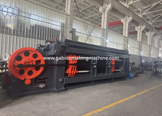 380V/50HZ Potência Galvanizado Aço Wire Gabion Box Machine 15-20m/min Velocidade de produção