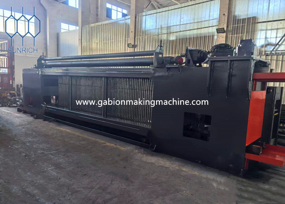 Linha de produção de Gabião de alto diâmetro de fio de saída de 2,0 a 4,0 mm para produtos de malha de gabião