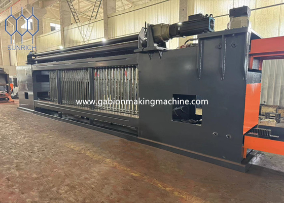 Máquina de caixa de gabião de 88x110 mm de malha para construção pesada e capacidade de peso de 15T-18T