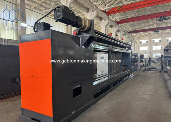 Linha automática de máquinas de gabião para produção rápida e confiável 7000-8000m2/8 horas