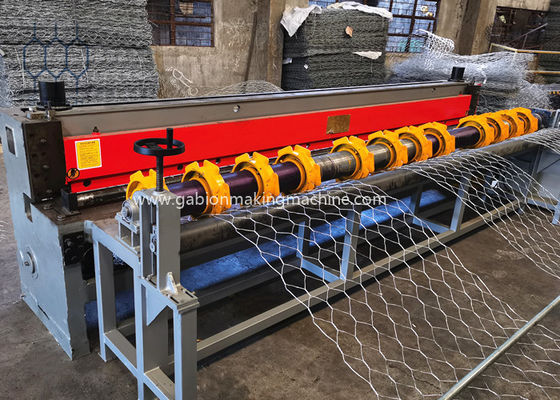 servo motor Gabion automático de 5000mm 88x125mm que faz a máquina